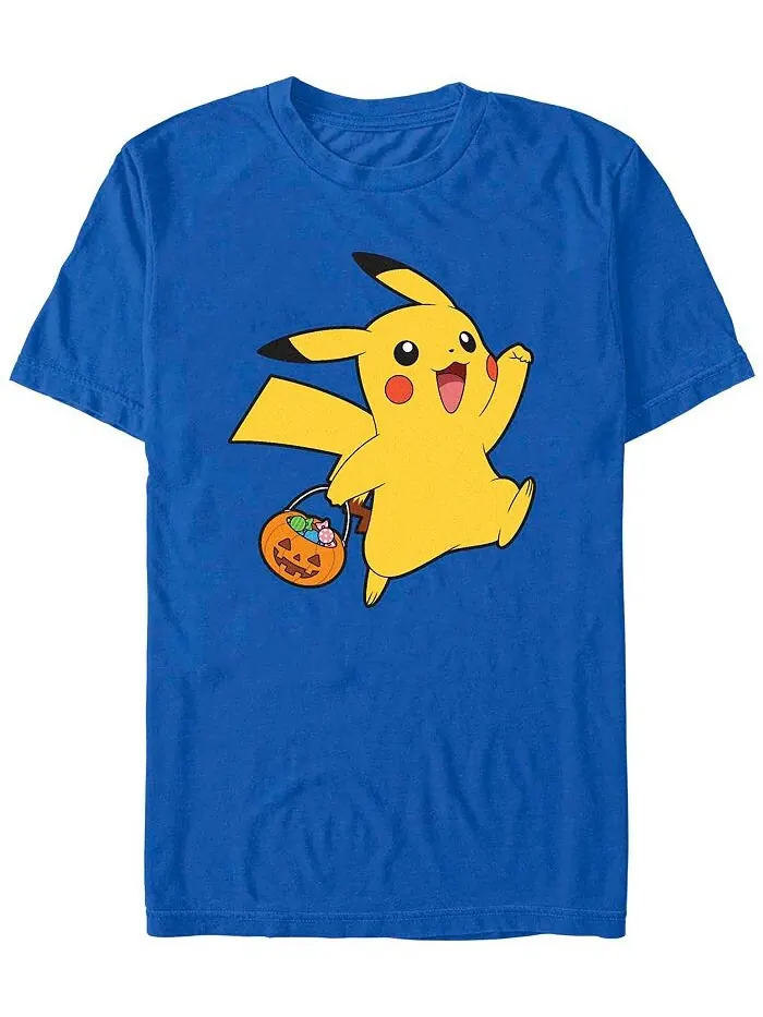 Мужская футболка с короткими рукавами Pokemon Happy Candy Fifth Sun — изображение 1 из 1, королевский