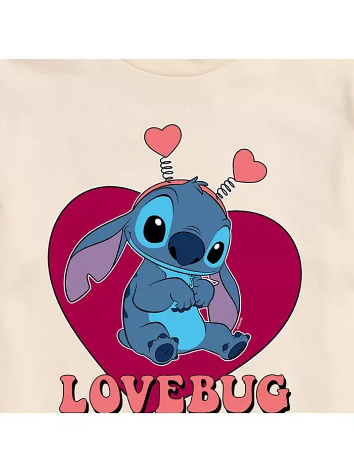 Мужская футболка с коротким рукавом Lilo and Stitch AIRWAVES — изображение 3 из 3, бежевый хаки