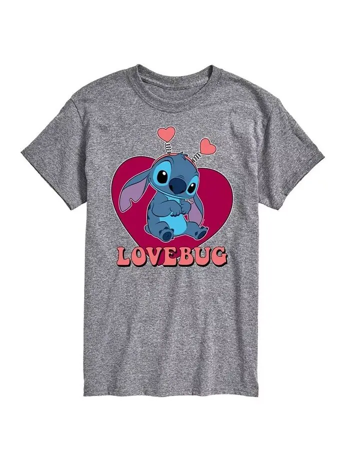 Мужская футболка с коротким рукавом Lilo and Stitch AIRWAVES — изображение 1 из 3, серый