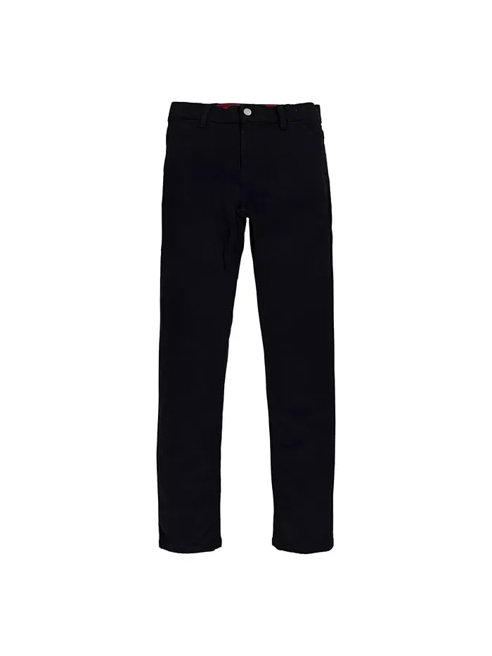 Брюки чинос Big Boys 502 Regular Taper Fit из хлопкового твила Levi's — изображение 1 из 2, черный