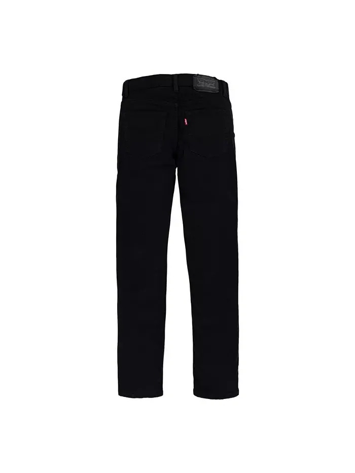 Брюки чинос Big Boys 502 Regular Taper Fit из хлопкового твила Levi's — изображение 2 из 2, черный