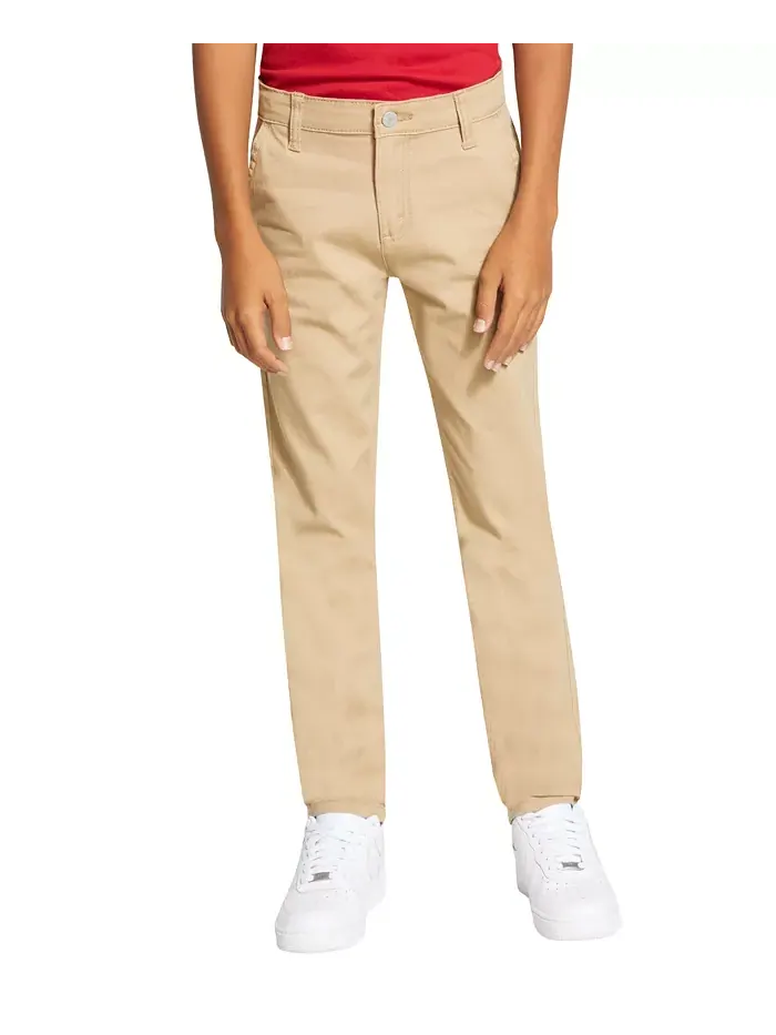 Брюки чинос Big Boys 502 Regular Taper Fit из хлопкового твила Levi's — изображение 1 из 7, золотистый