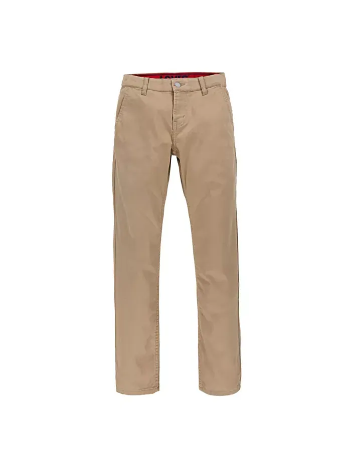 Брюки чинос Big Boys 502 Regular Taper Fit из хлопкового твила Levi's — изображение 6 из 7, золотистый