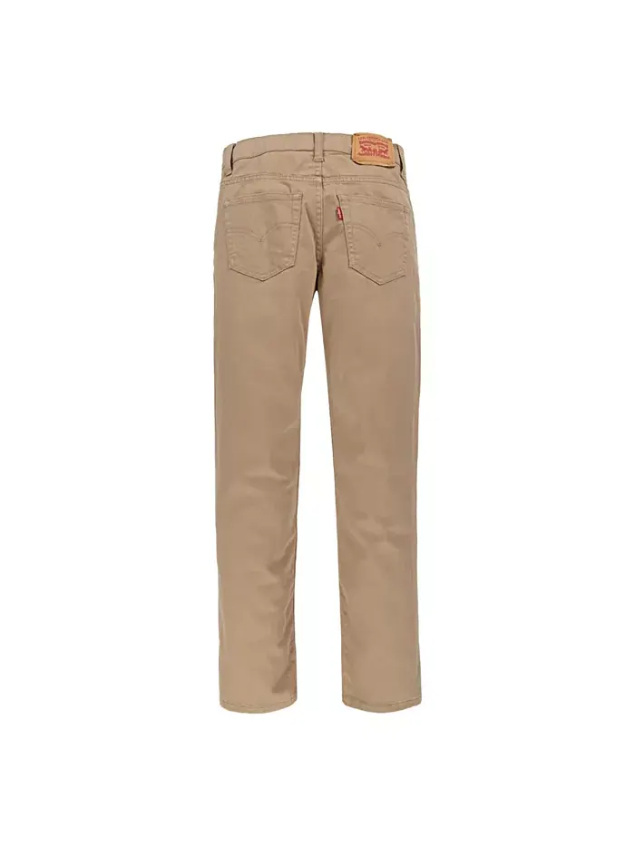 Брюки чинос Big Boys 502 Regular Taper Fit из хлопкового твила Levi's — изображение 7 из 7, золотистый