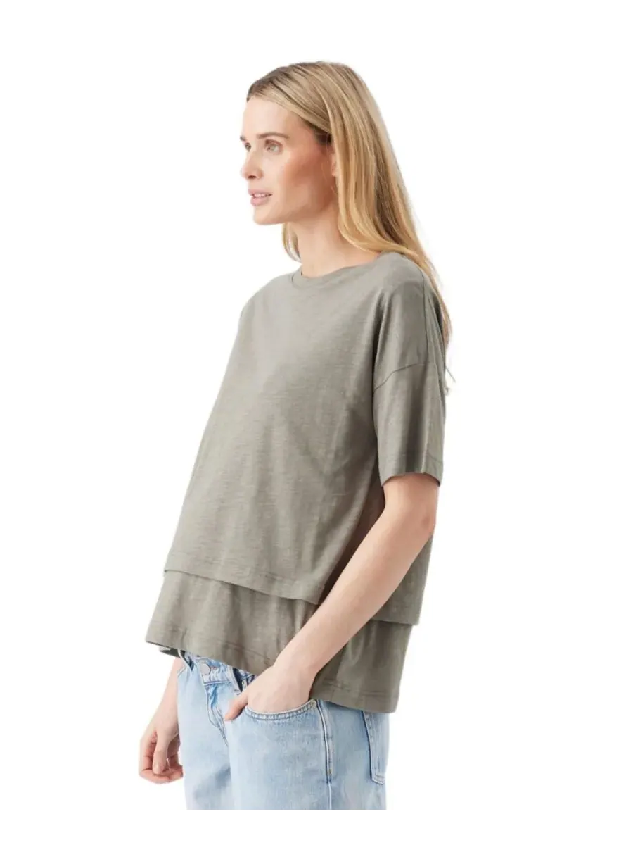 Ripe Maternity Клод Нерсинг Ти Мосс — изображение 2 из 5, мох