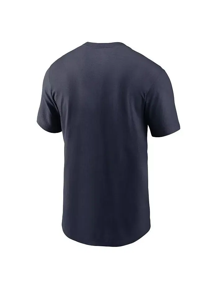 Мужская темно-синяя футболка с логотипом Houston Texans Fan Gear Primary Nike — изображение 2 из 3, темно-синий
