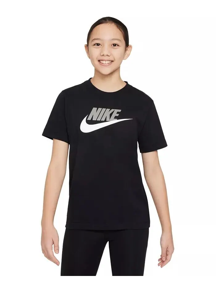 Футболка с логотипом и графическим рисунком Big Kids Sportswear Nike — изображение 1 из 7, красный