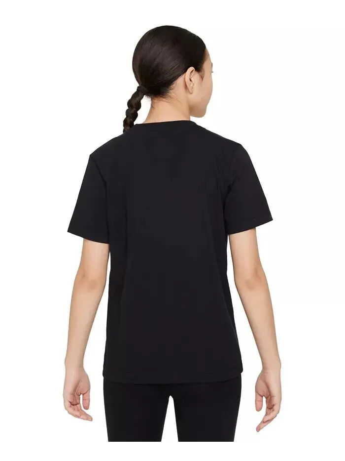 Футболка с логотипом и графическим рисунком Big Kids Sportswear Nike — изображение 2 из 7, красный
