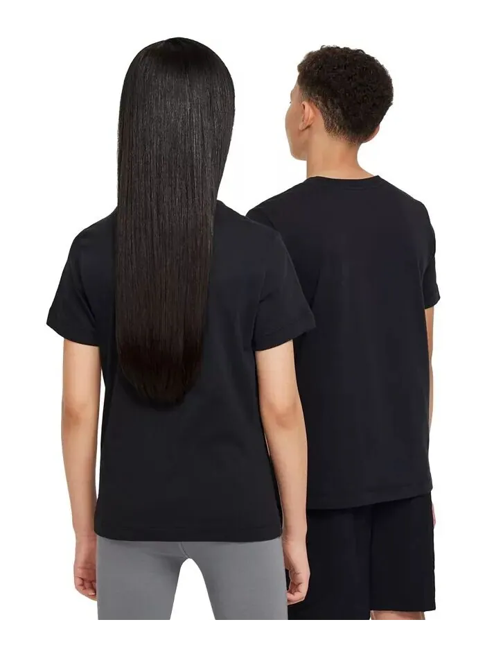 Футболка с логотипом и графическим рисунком Big Kids Sportswear Nike — изображение 5 из 7, красный