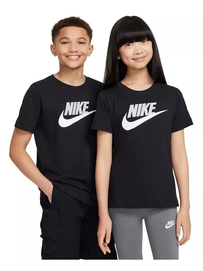 Футболка с логотипом и графическим рисунком Big Kids Sportswear Nike — изображение 7 из 7, красный