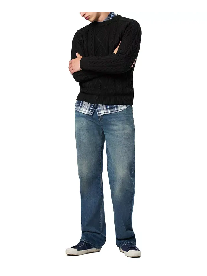 Мужские джинсы Easy Fit Straight Ruffer Buffalo David Bitton — изображение 5 из 7, синий