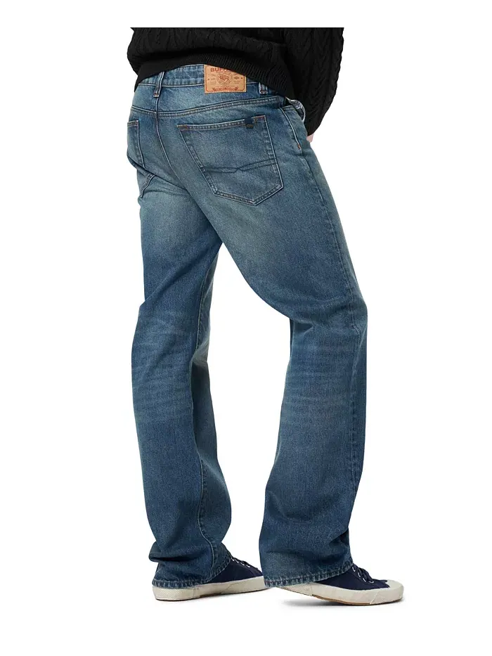 Мужские джинсы Easy Fit Straight Ruffer Buffalo David Bitton — изображение 7 из 7, синий