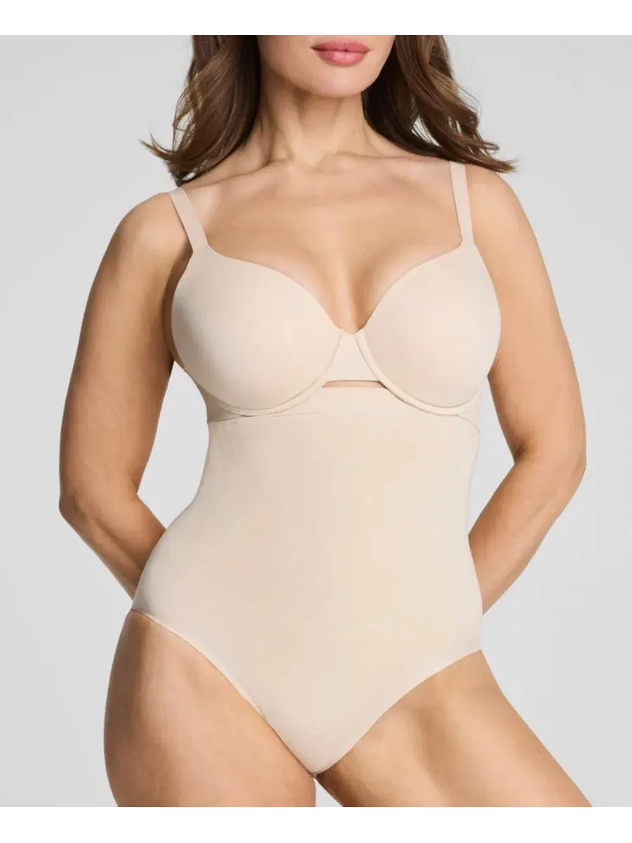 Женские трусики с высокой талией 10607R Spanx — изображение 1 из 3, коричневый