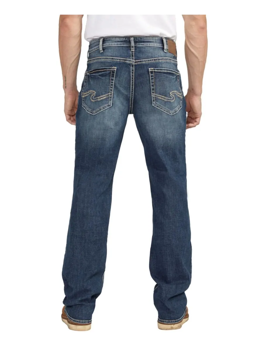 Мужские джинсы Craig Classic Fit Boot Cut Silver Jeans Co — изображение 1 из 3, синий