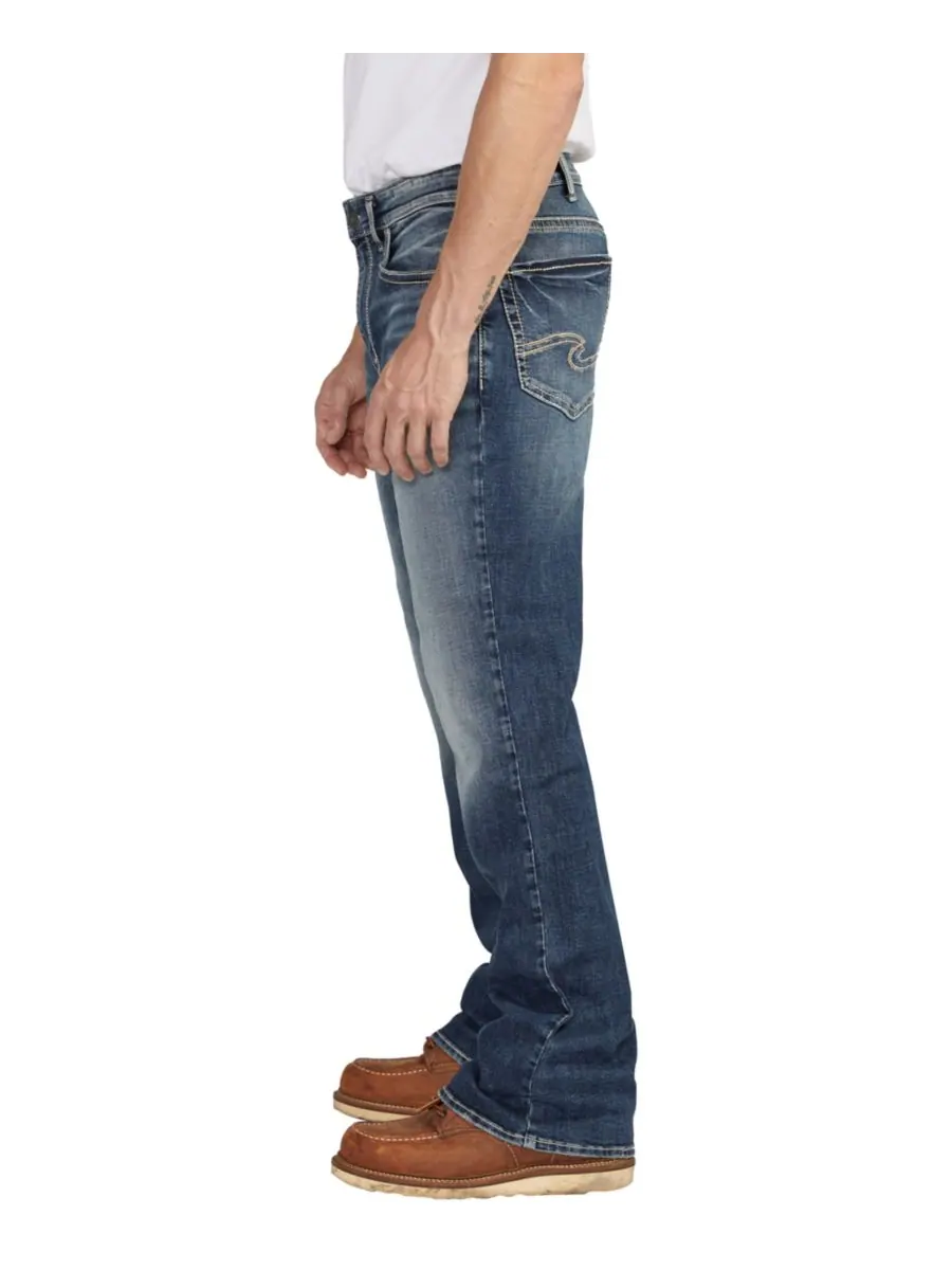 Мужские джинсы Craig Classic Fit Boot Cut Silver Jeans Co — изображение 3 из 3, синий