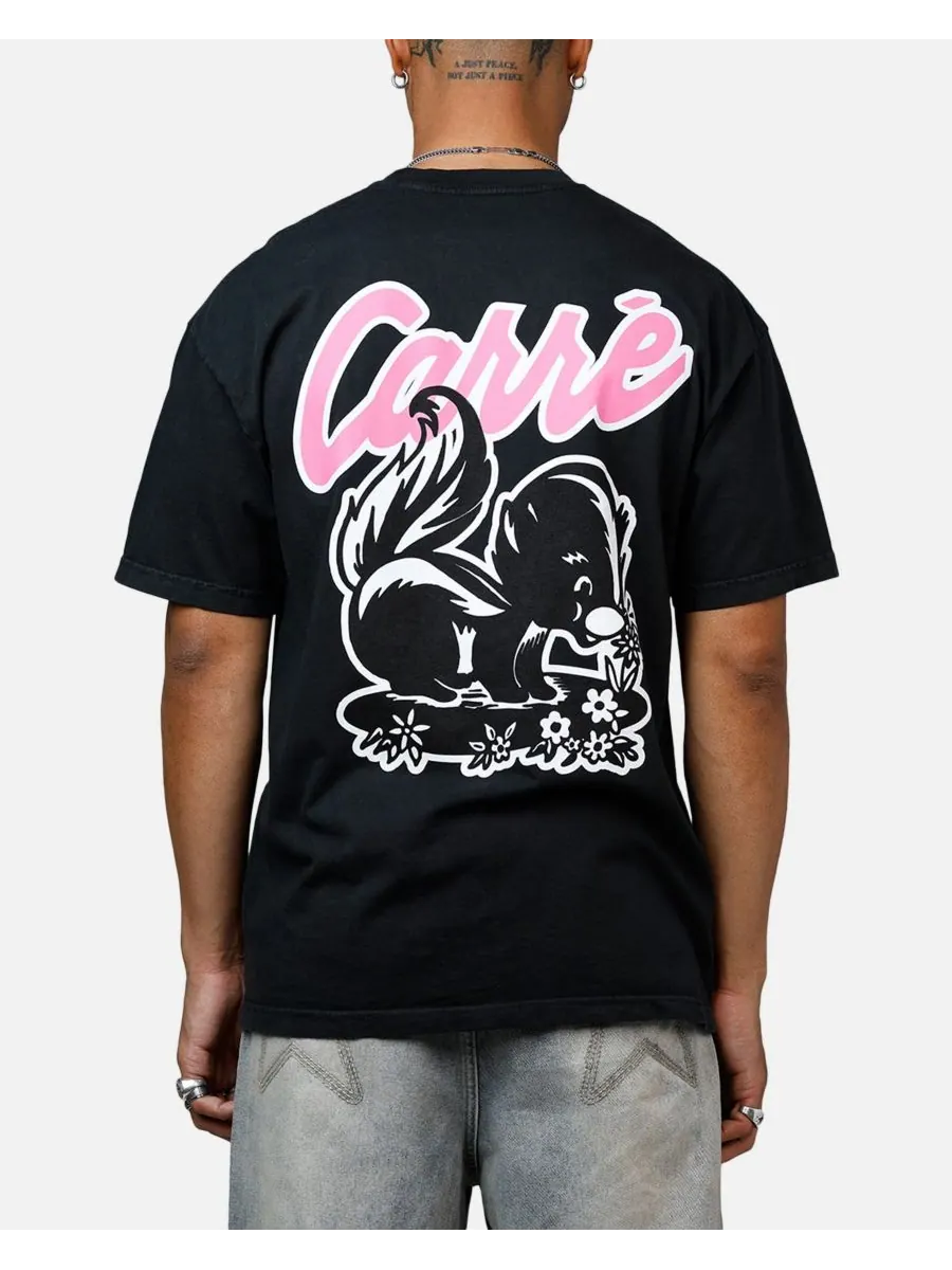 Мужская футболка Pepe Heavyweight, черная - размер XXXL CARRE — изображение 4 из 5, черный