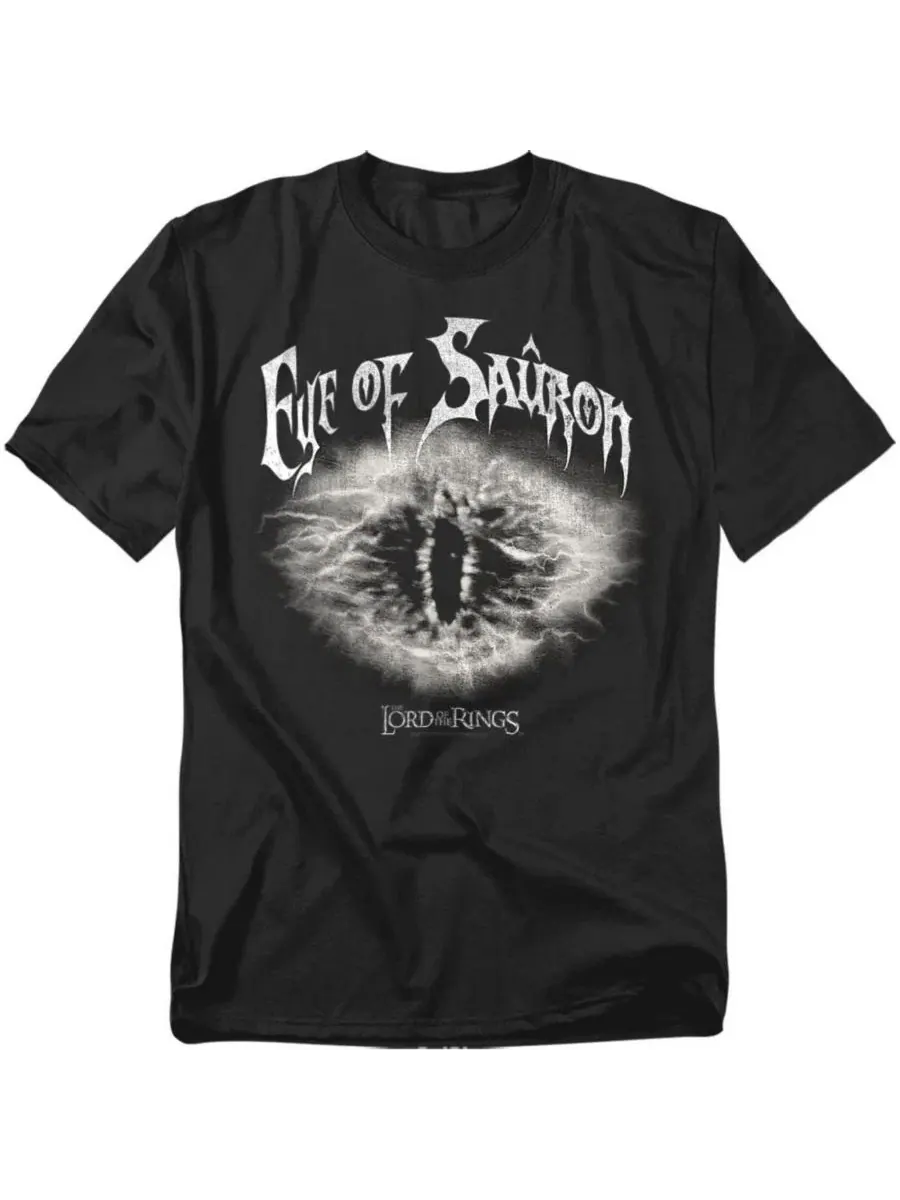 Футболка с принтом The Eye Of Sauron Lord Of The Rings — изображение 1 из 3, черный