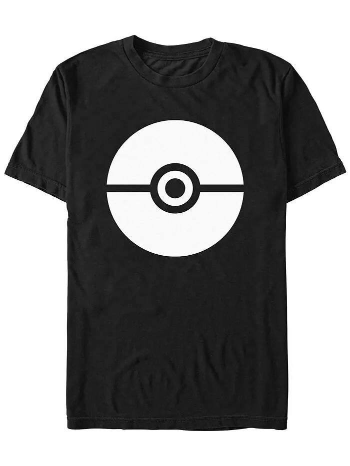 Мужская футболка Pokemon Trainer с коротким рукавом Fifth Sun — изображение 1 из 1, черный