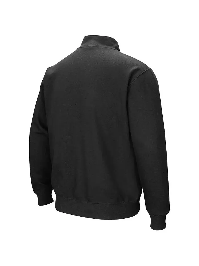 Мужская черная толстовка Grambling Tigers Tortugas с застежкой-молнией Quarter-Zip Colosseum — изображение 3 из 3