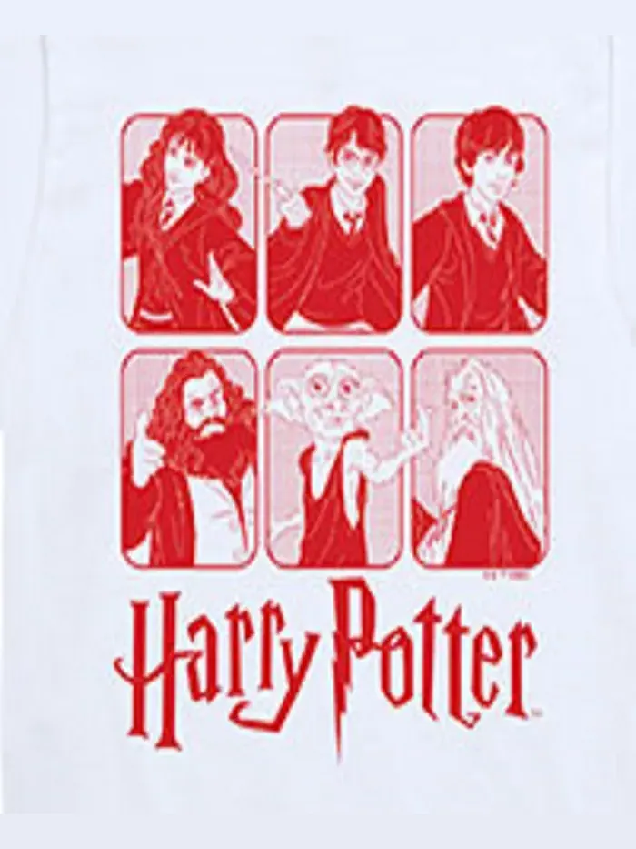 Футболка с принтом Harry Potter для мальчиков — изображение 3 из 3, белый