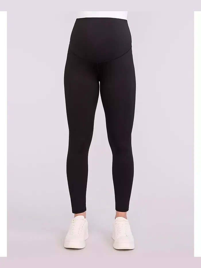 Леггинсы для беременных Active Over the Belly - Motherhood Maternity — изображение 1 из 5, черный