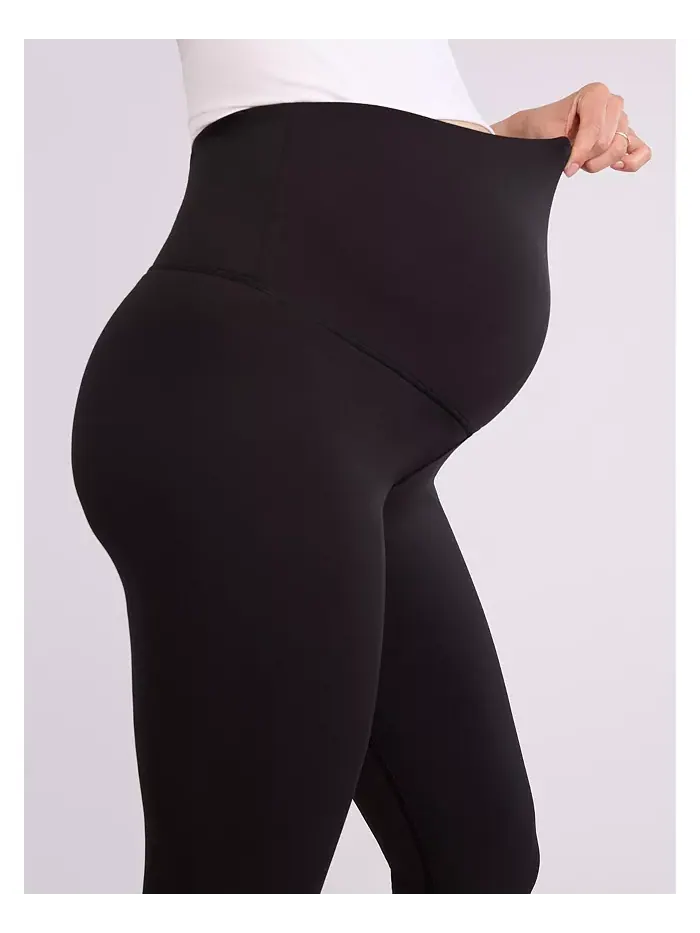Леггинсы для беременных Active Over the Belly - Motherhood Maternity — изображение 4 из 5, черный