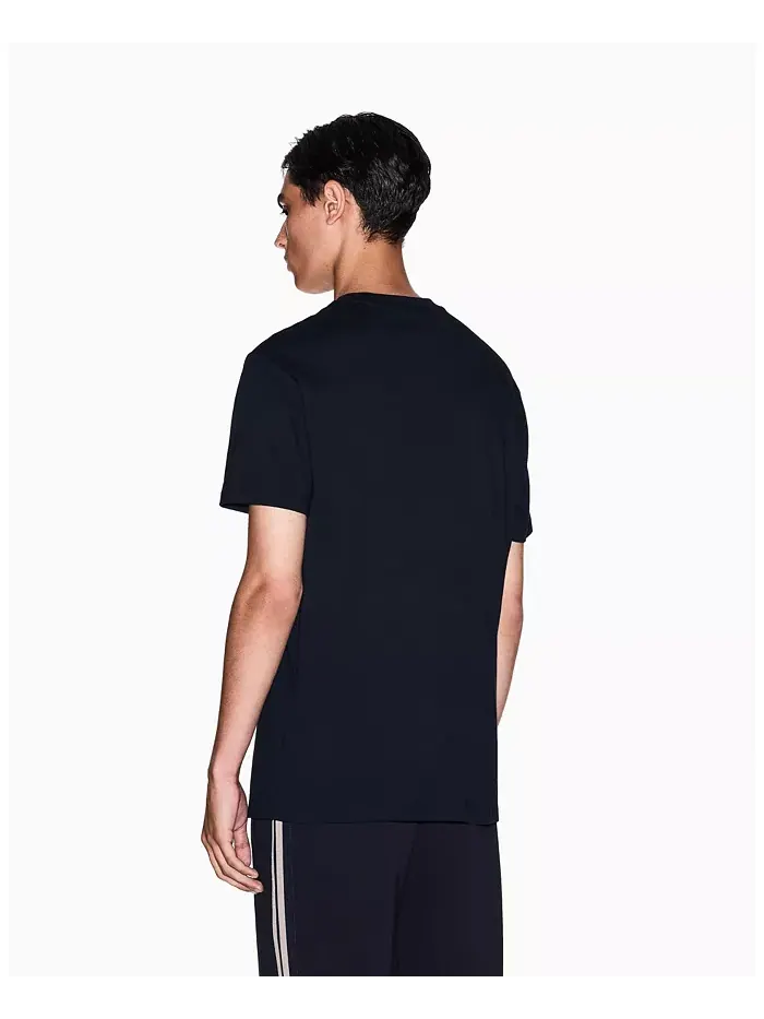 Мужская футболка Grid Box Top Chest A|X Armani Exchange — изображение 2 из 5, синий