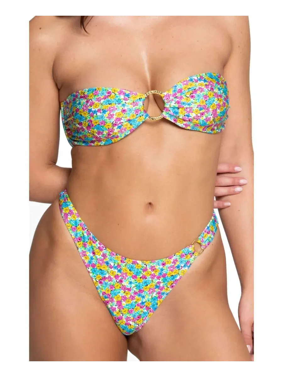 Плавки бикини Hana Wildflower Bright Swimwear — изображение 3 из 4, мульти