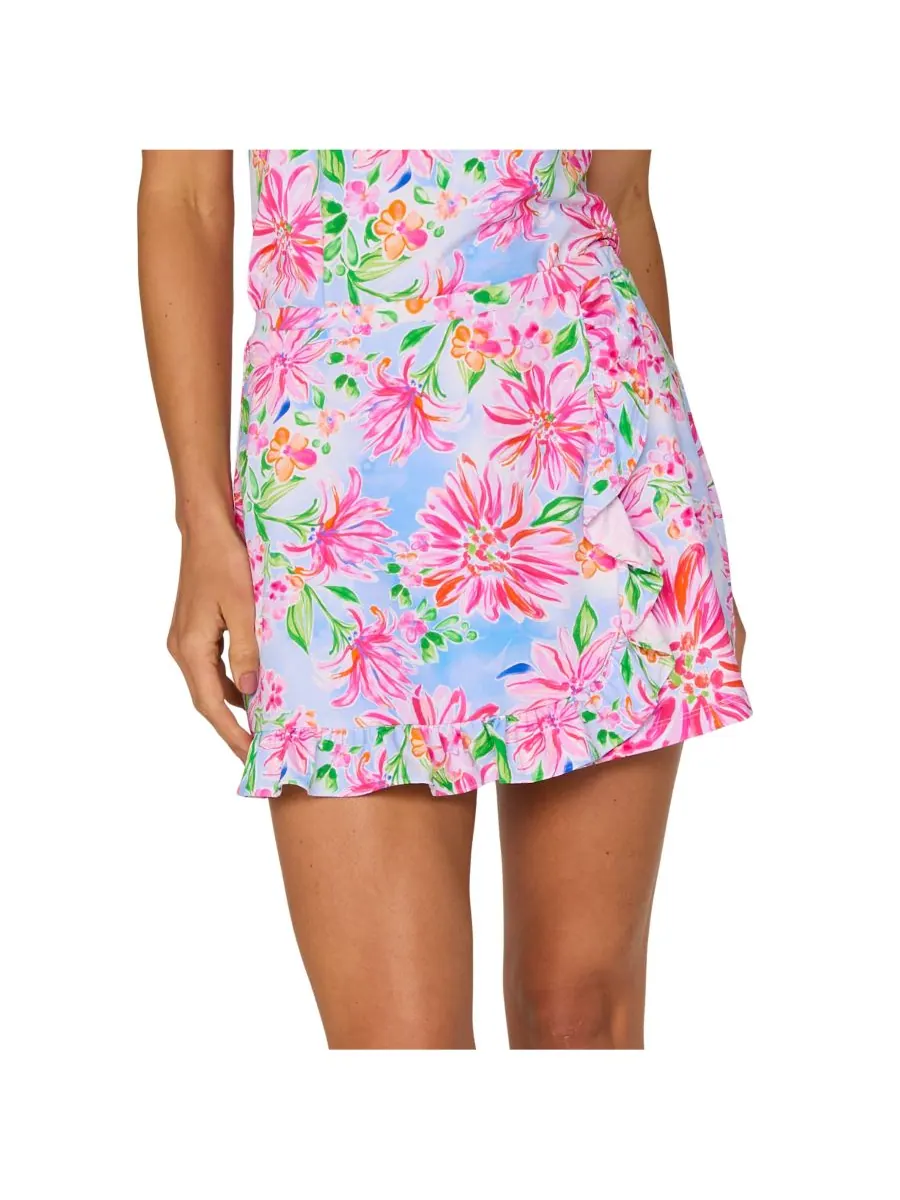 Женская юбка-саронг с оборками G Lifestyle Clothing, Flower garden