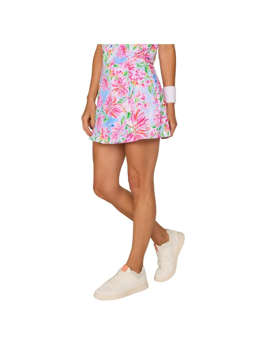 Женская юбка-саронг с оборками G Lifestyle Clothing, Flower garden — изображение 2 из 5