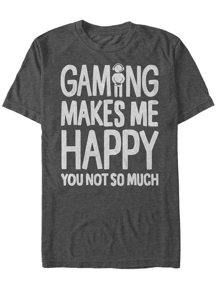 Мужская футболка с коротким рукавом Happy Games Fifth Sun — изображение 1 из 1, темно-серый