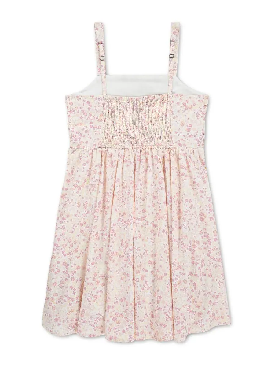 Мини-платье без рукавов Emerson Bubble для девочек Abercrombie kids — изображение 2 из 3, розовый