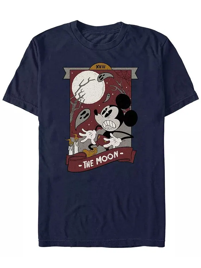 Мужская футболка с короткими рукавами Mickey Classic в винтажном стиле Mickey Tarot Fifth Sun — изображение 1 из 1