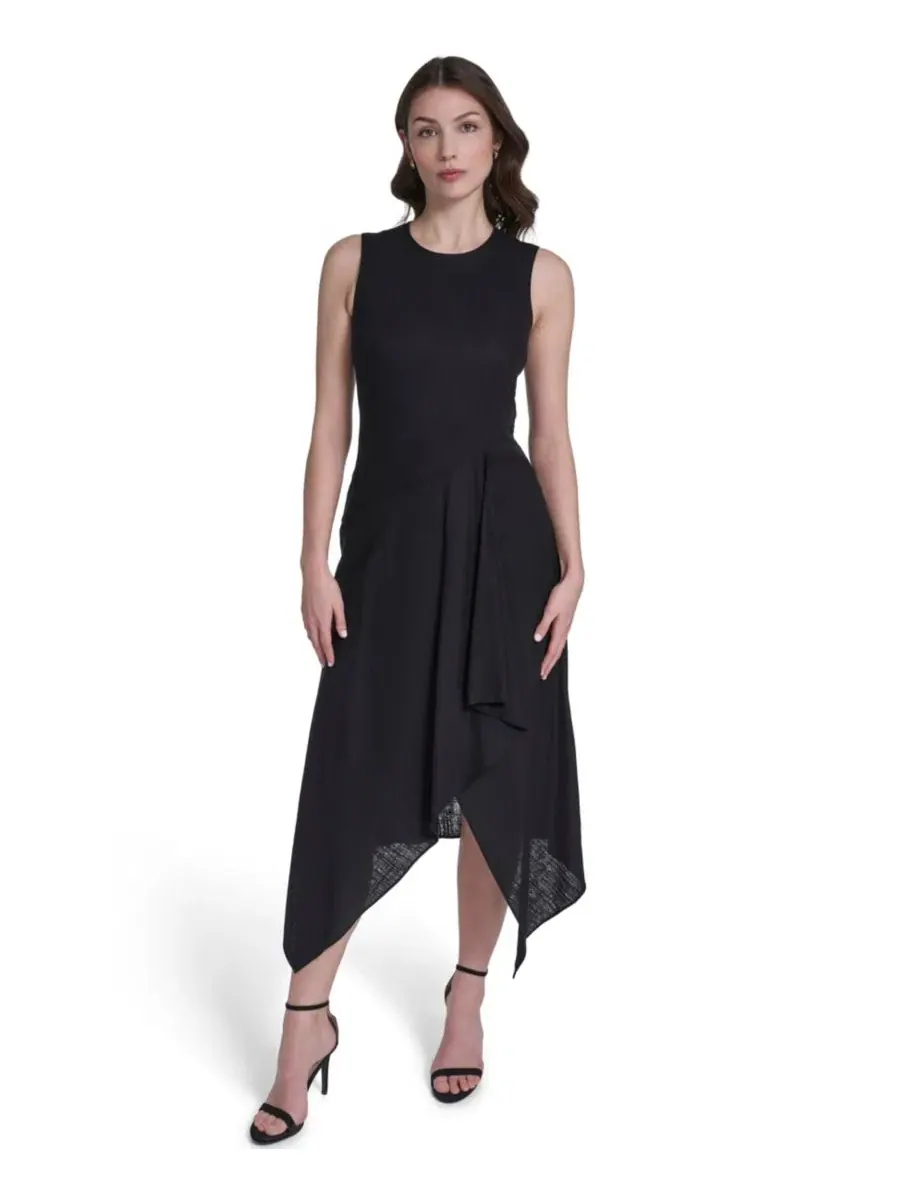 Платье миди без рукавов с разрезом Vince Camuto