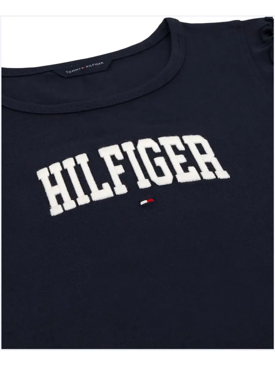 Топ без рукавов для девочек 7-16 лет Tommy Hilfiger — изображение 5 из 5, темно-синий
