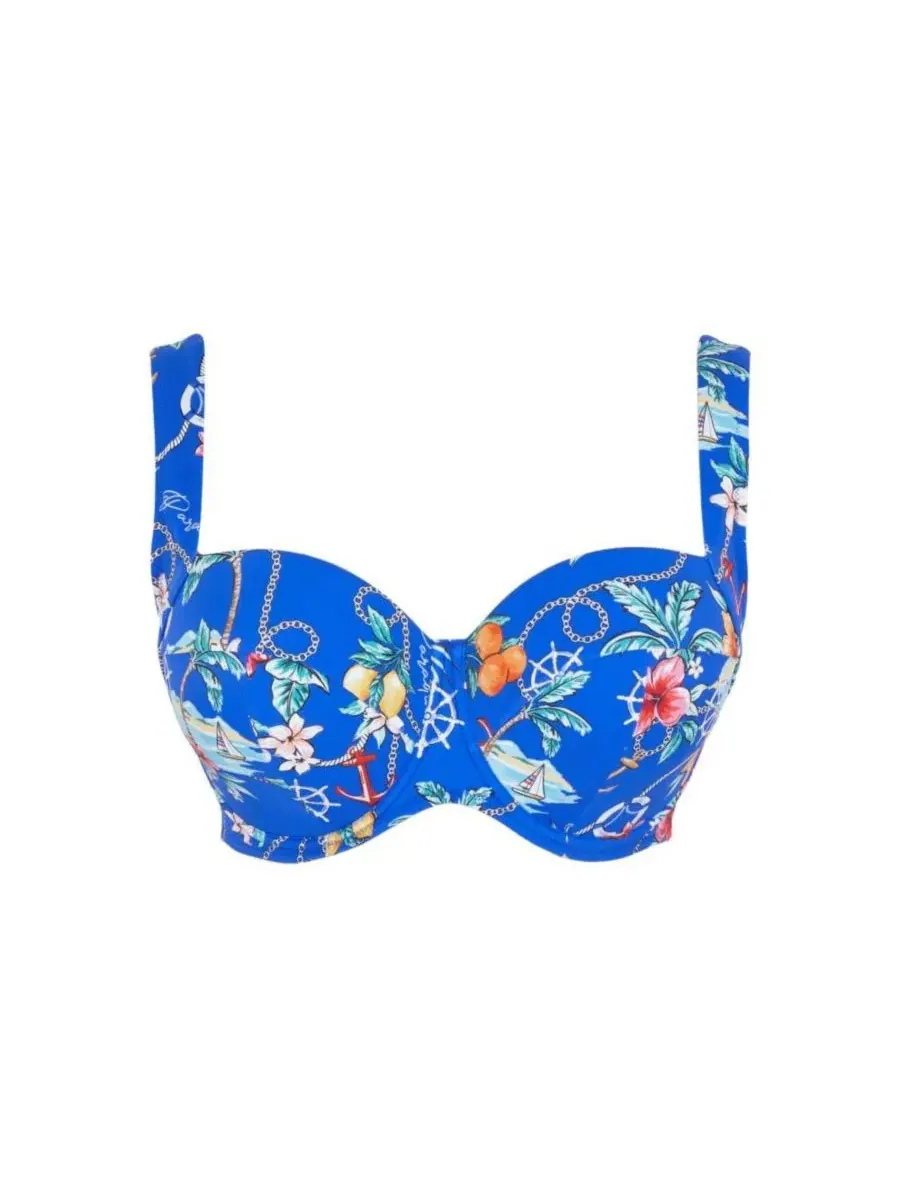 Женский купальный бюстгальтер Paradiso Olivia с косточками и балконетным креплением Panache Lingerie — изображение 2 из 4