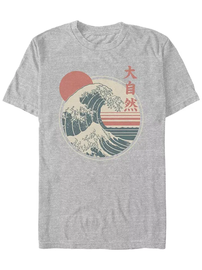 Мужская футболка с коротким рукавом Great Wave Fifth Sun — изображение 1 из 3, приглушенный