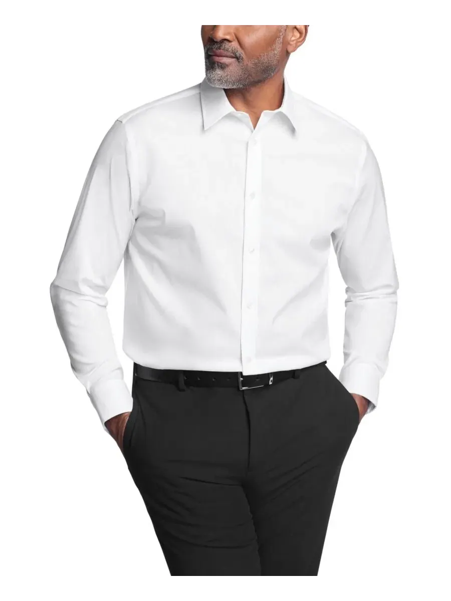 Мужская рубашка классическая с длинным рукавом, extra slim fit Calvin Klein — изображение 1 из 5, белый