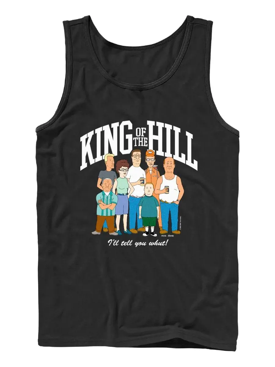 Футболка-безрукавка с принтом King of the Hill Cast Fifth Sun — изображение 1 из 3, черный