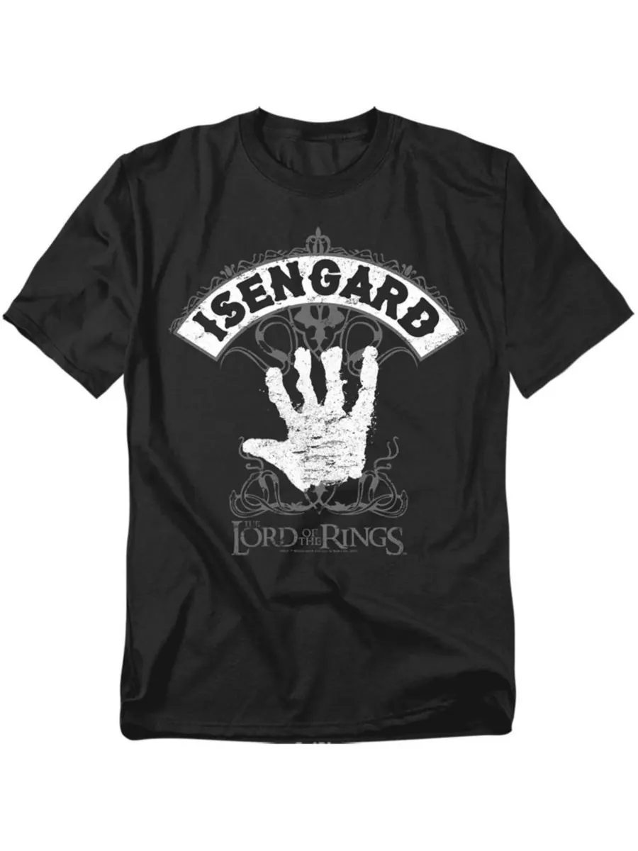 Мужская футболка Isengard Lord Of The Rings — изображение 1 из 3, черный