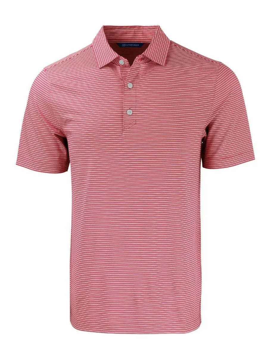 Футболка-поло Forge Eco Double Stripe Stretch Recycled Polo Shirt больших размеров Cutter & Buck — изображение 2 из 3