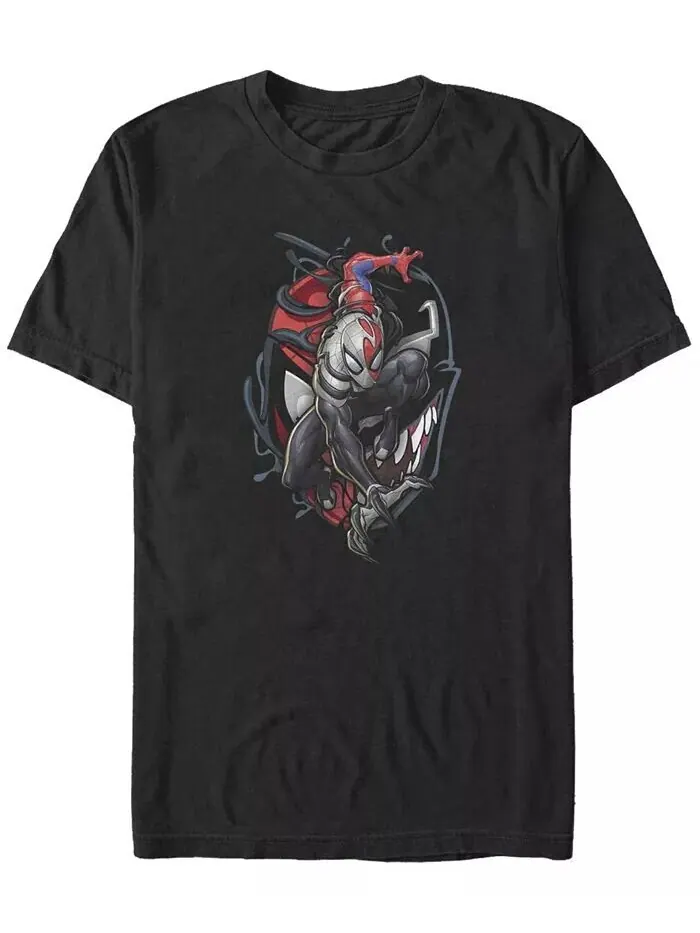 Мужская футболка с коротким рукавом Spiderman Reg Crew Fifth Sun — изображение 1 из 1, черный