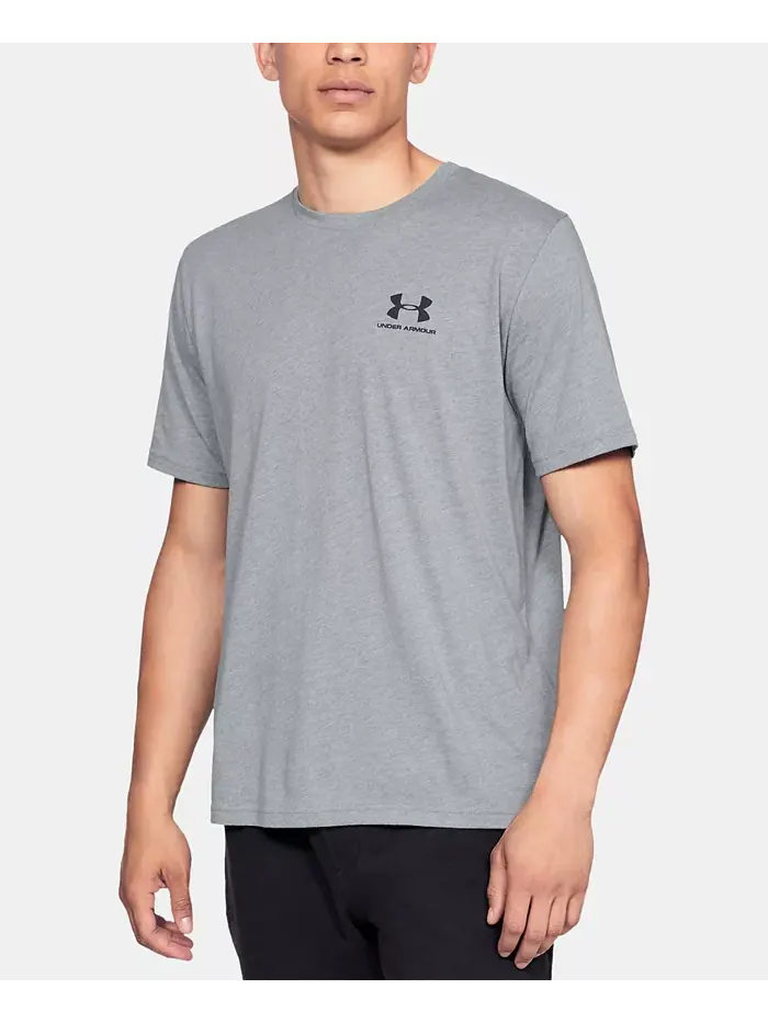 Мужская футболка с коротким рукавом и принтом на груди Sportstyle Under Armour