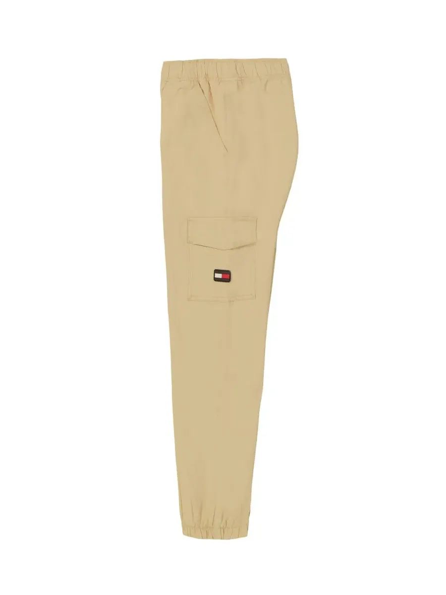 Детские спортивные брюки-карго для мальчиков 2T-7 Tommy Hilfiger — изображение 3 из 5, песочный