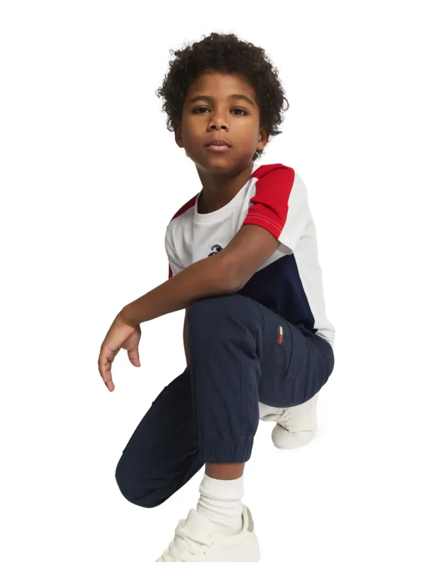 Детские спортивные брюки-карго для мальчиков 2T-7 Tommy Hilfiger — изображение 3 из 8, темно-синий