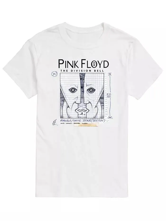Мужская футболка Pink Floyd Division Bell AIRWAVES — изображение 1 из 2, белый