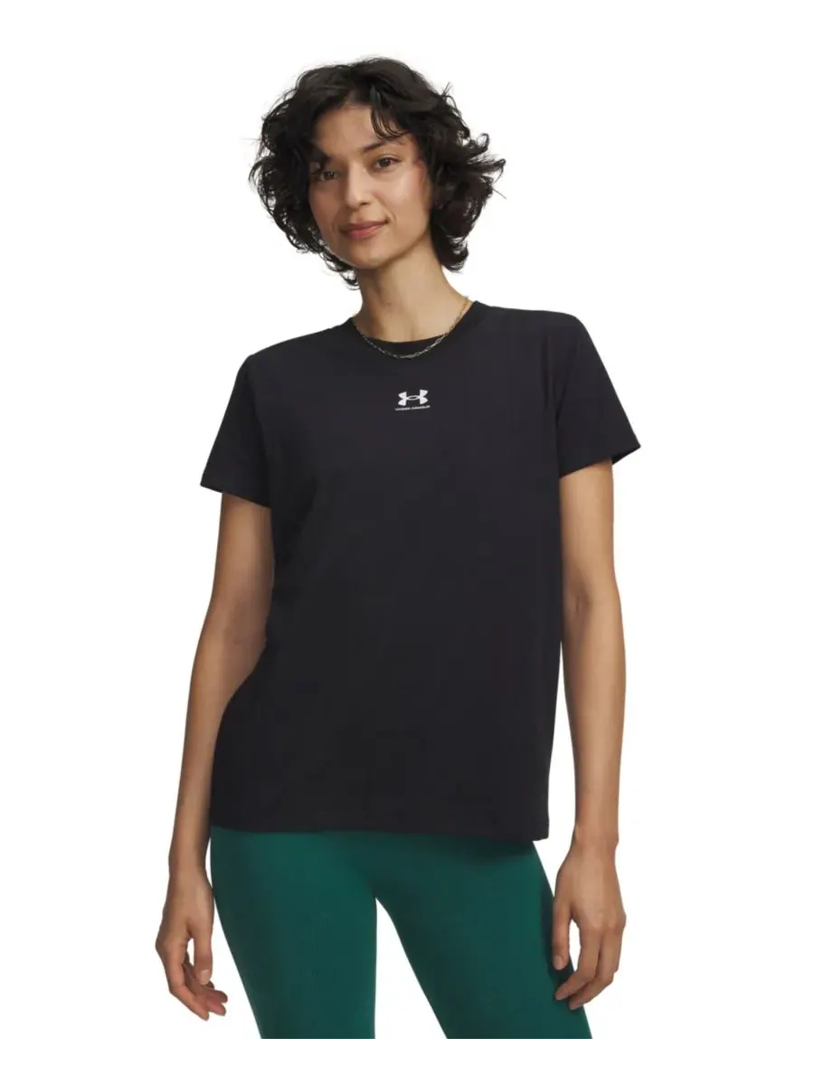 Женская футболка Rival Core с коротким рукавом и круглым вырезом Under Armour