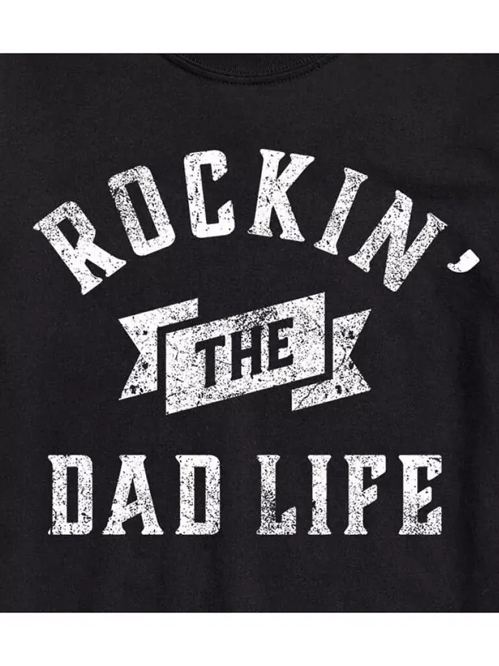 Футболка мужская с коротким рукавом Hybrid Apparel Dad Life AIRWAVES — изображение 3 из 9, черный