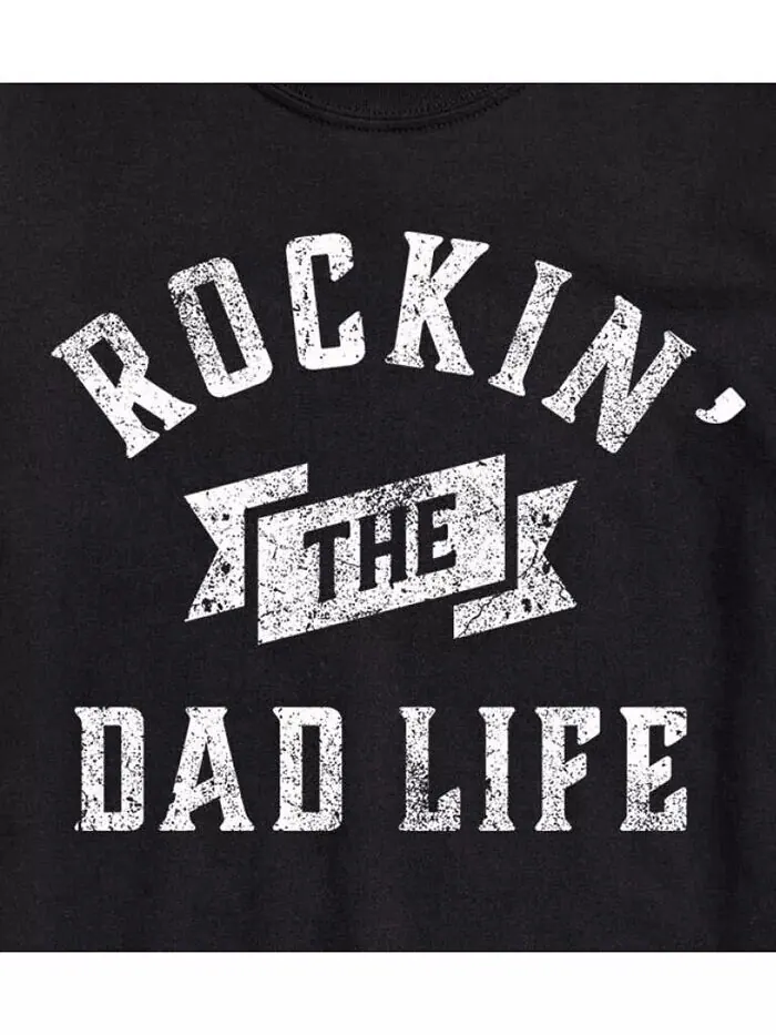 Мужская футболка с коротким рукавом Hybrid Apparel Dad Life AIRWAVES — изображение 5 из 8, коричневый