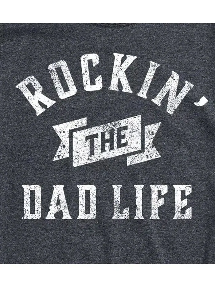 Мужская футболка с коротким рукавом Hybrid Apparel Dad Life AIRWAVES — изображение 7 из 8, коричневый